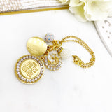 Car Mirror Ayatul Kursi, Allah, 4Qul Charm, Protection, New Driver Gift