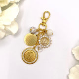 Exclusive Crystal 4Qul, Ayatul Kursi & Allah Bag Charm - Muslim, Islamic, Quran, Ayah, Evil Eye, Nazar