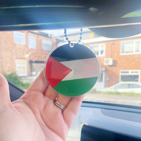 Palestine Acrylic Car Mirror - Charity
