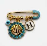 Personalised Mini Allah Baby Pin