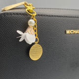 Exclusive Gold Ayatul Kursi Tassel Bag Charm - Muslim, Islamic, Zipper Charm, Ayah