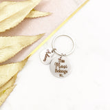 Custom Engraved Keyring, Personalised, Gift for Her, Birthday, New Mum, New Baby, Auntie, Grandma, Masi, Daadi, Khala, Nani, Nanny, Nan Ammi