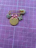 Custom Pins x3 & Car Charm x1