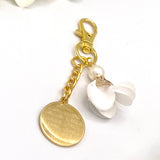 Exclusive Gold Ayatul Kursi Tassel Bag Charm - Muslim, Islamic, Zipper Charm, Ayah
