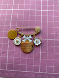 Custom Pins x3 & Car Charm x1