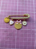 Custom Pins x3 & Car Charm x1